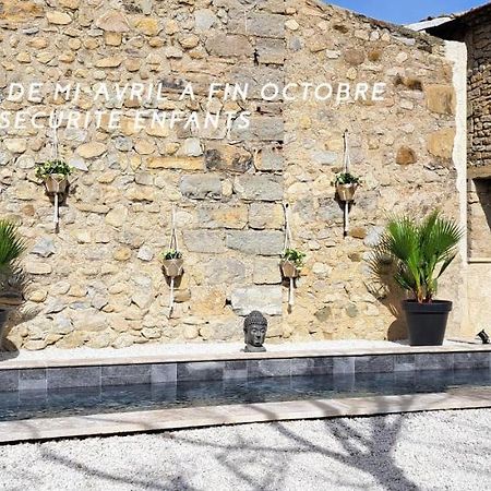 Mazet En Provence Pour 4, Piscine Chauffee Privee, Jardin Clos Prive, Barbecue, Chiens Admis Sainte-Jalle Luaran gambar