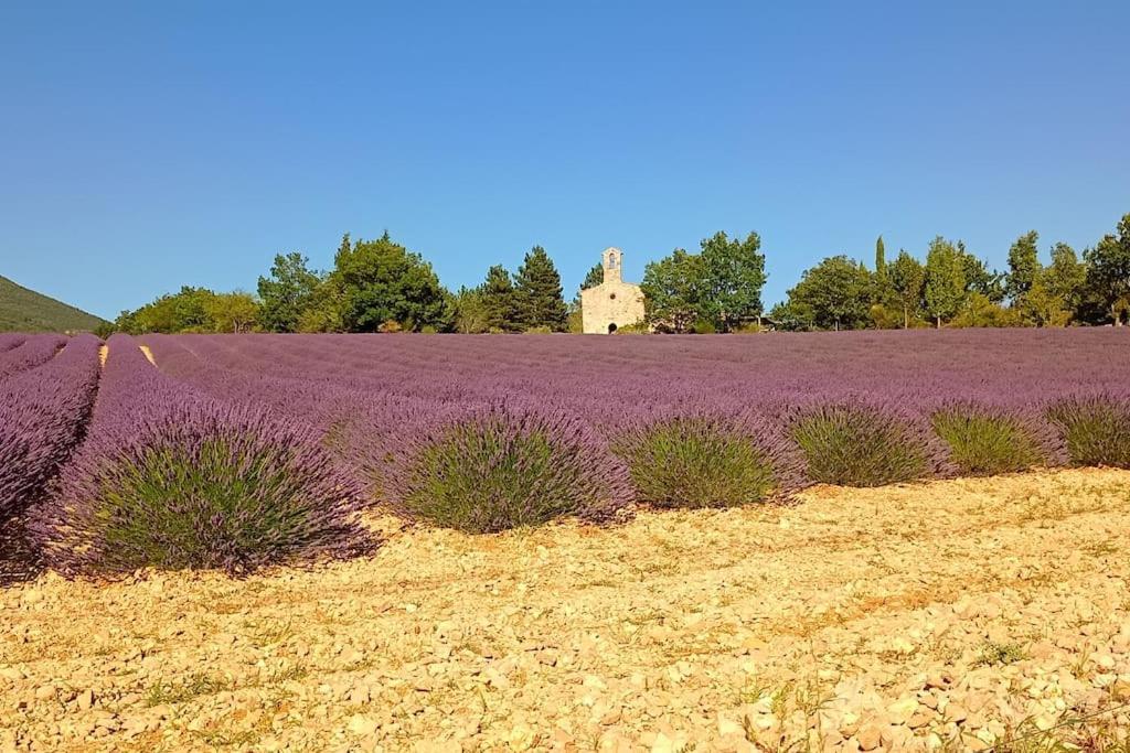Mazet En Provence Pour 4, Piscine Chauffee Privee, Jardin Clos Prive, Barbecue, Chiens Admis Sainte-Jalle Luaran gambar